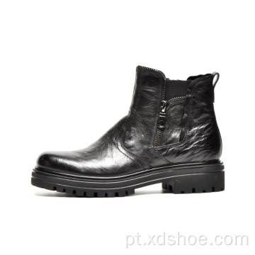 Vestido masculino casual bota de neve